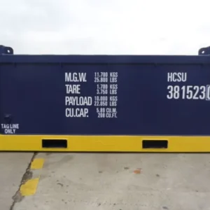 10ft  2.7-1 Half Height Open Top Offshore Container