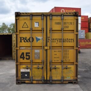 45 ft High Cube Pallet Wide Shipping Container – Cargo-Worthy & Weather-Resistant