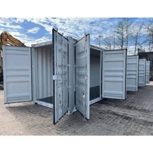 40 ft High Cube Shipping Container with 4 Side Doors & End Door