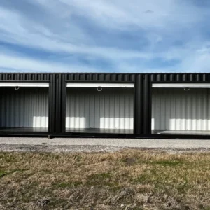 40 ft Shipping Container with 3 Roll-Up Side Doors – Easy Access Storage Unit