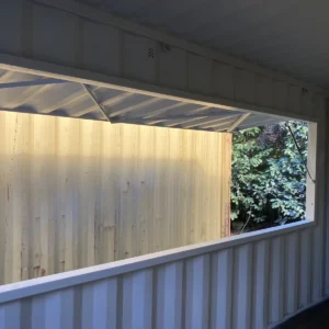 15ft Shipping Container Bar, Kiosk & Service Pod – Custom Converted Unit