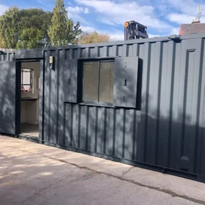 20ft x 8ft Refurbished Anti-Vandal Office, Canteen & Toilet Container