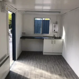 20ft x 8ft Refurbished Anti-Vandal Office, Canteen & Toilet Container