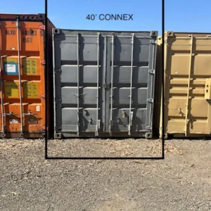 40ft Cargo Double Doors Container  40′ x 8′ x 8′ 6″ (Pictures of actual Container)