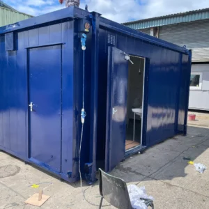 16ft x 9ft Toilet Block Shipping Container – 3+1 Modular Sanitation Unit