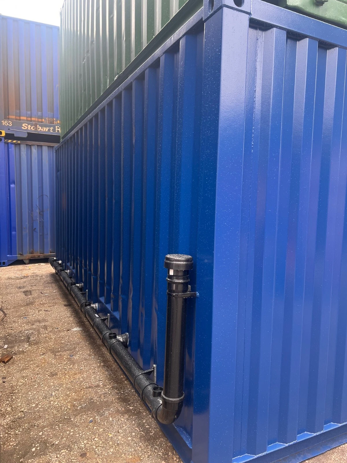 20ft x 8ft Refurbished Anti-Vandal Storage Container Toilet Block - Image 5