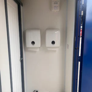 20ft x 8ft Refurbished Anti-Vandal Storage Container Toilet Block