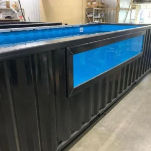 40 ft Shipping Container Pool – Custom Backyard Swimming Pool
