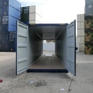 40 ft Tunnel Shipping Container – Dual-End Door Access Unit