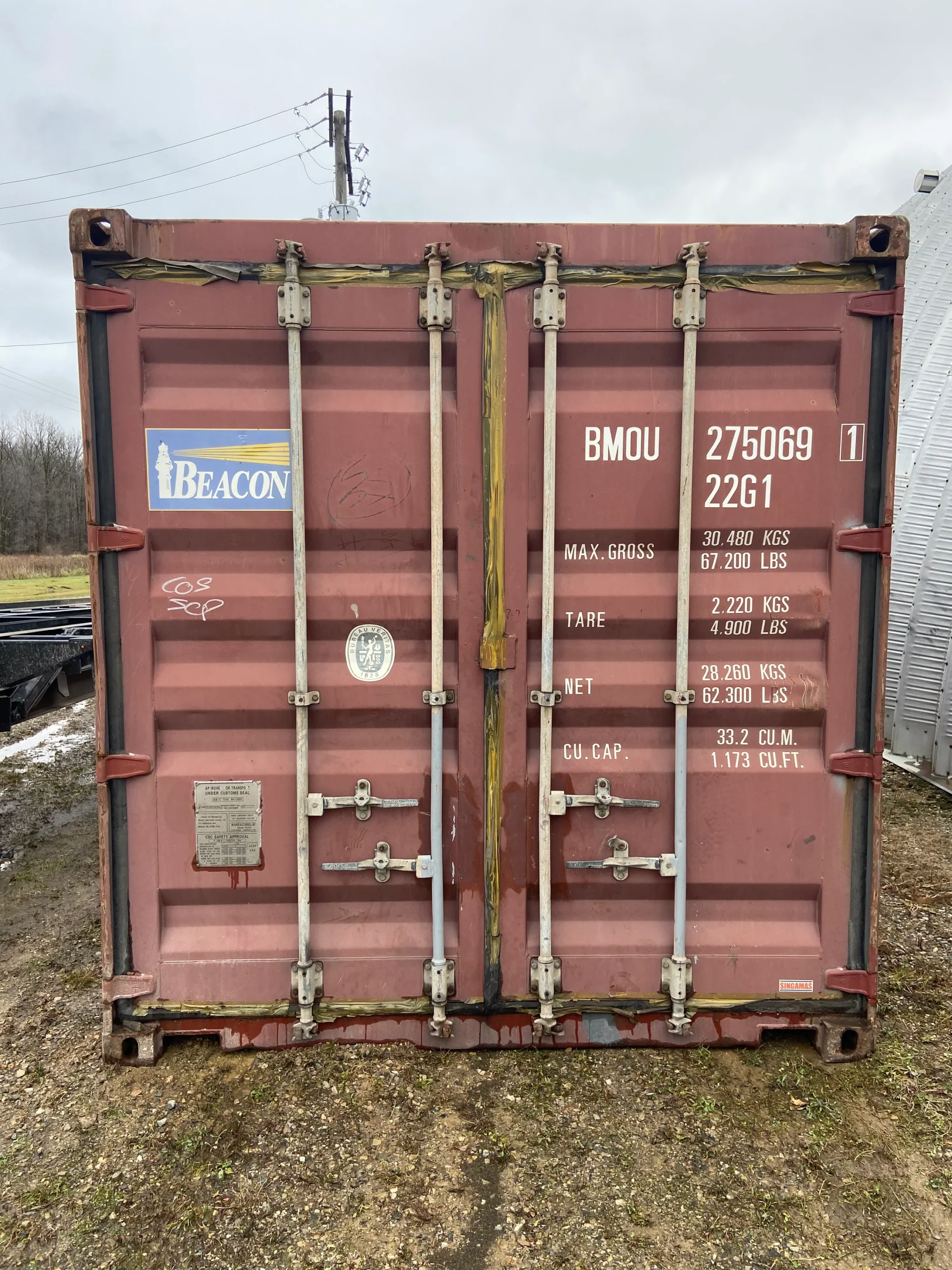 20ft Used Shipping Container – Secure Storage Unit - Image 5