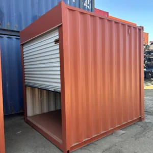 10ft Standard Non-ISO Container with Roll-Up Door